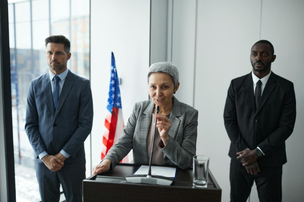 A government official announcing new policies to support renewable energy initiatives in Nevada. — renewable energy solu…