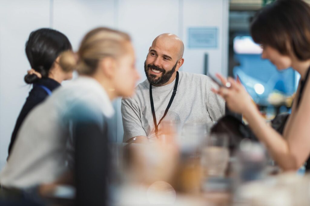 A photo of Paul discussing environmental initiatives with community members in Nevada. — Paul For Nevada environmental i…