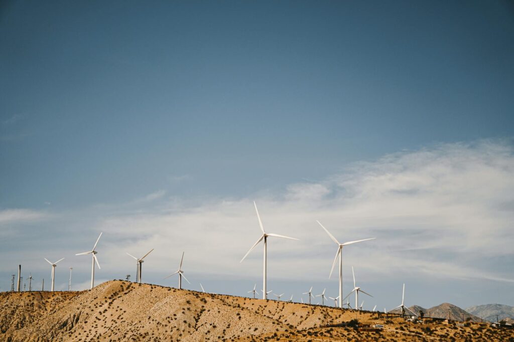 A scenic view of Nevada's landscapes powered by renewable energy sources. — Nevada energy policy tourism impact