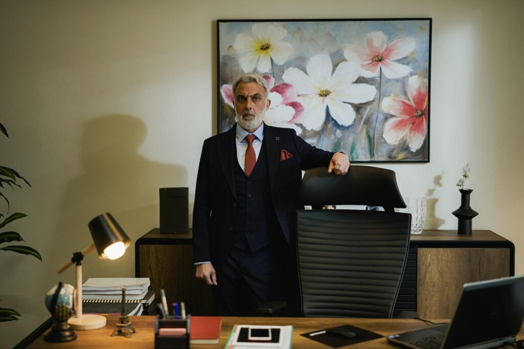 A portrait of Paul For Nevada in his office
