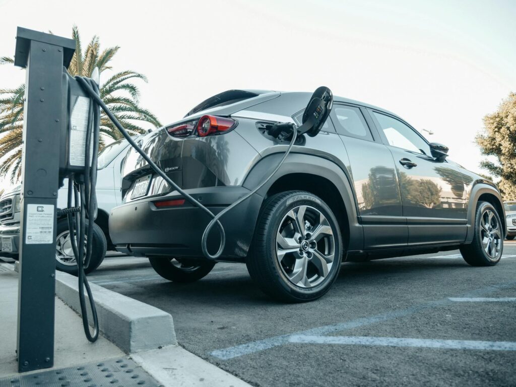 An image of electric vehicles promoting clean transportation — Paul For Nevada environmental initiatives
