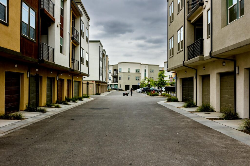 Before-and-after images of successful affordable housing projects related to Paul For Nevada housing affordability.