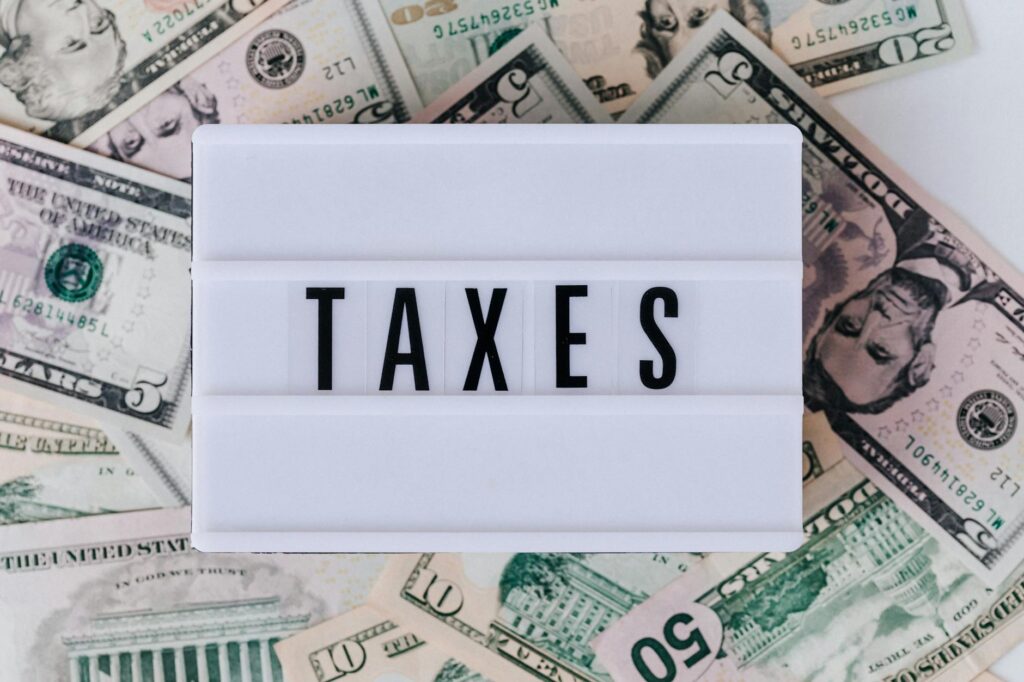 Diagram of the proposed tax policy changes and their impacts related to Paul For Nevada tax reforms