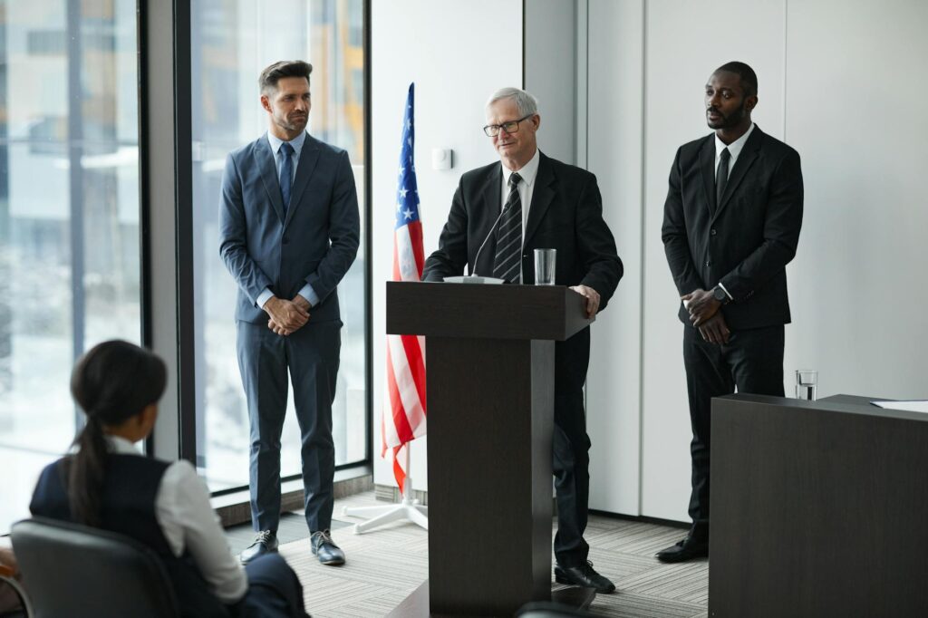 Image of Paul For Nevada speaking at an economic policy event. — Paul For Nevada economic policy