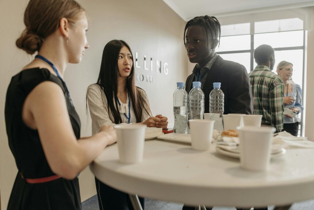 Participants networking at a Nevada community event, building connections. — Paul For Nevada events
