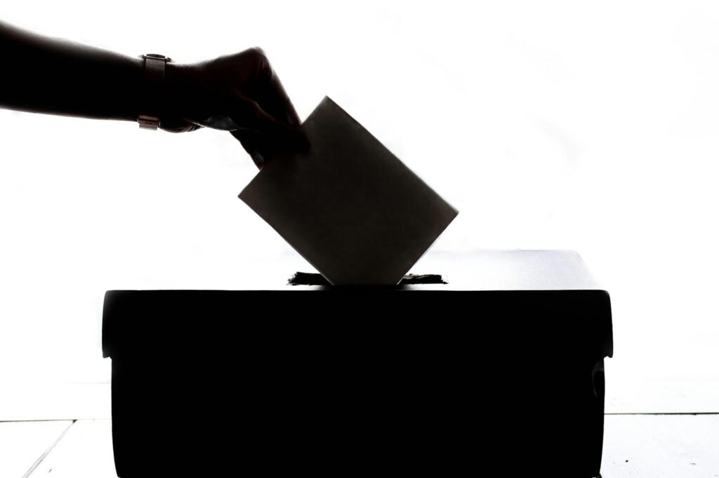 Visual representation of the voting methods available in Nevada. — voter registration Nevada 2026