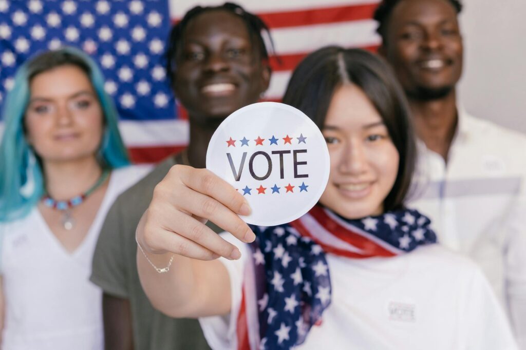 Young voters at a Paul For Nevada campaign rally, showcasing enthusiasm and engagement. — Paul For Nevada young voters