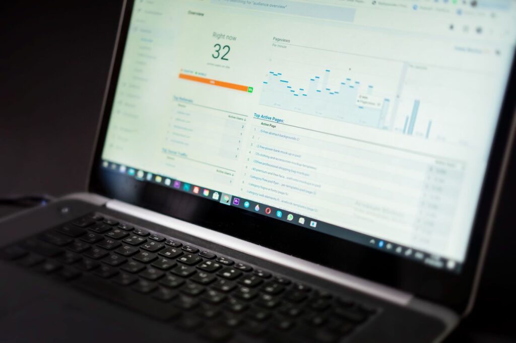 A digital marketing dashboard showcasing campaign metrics. — Paul For Nevada campaign strategies