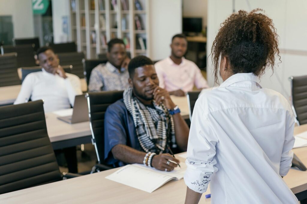 A group of individuals attending a training program for workforce development. — Paul For Nevada economic growth