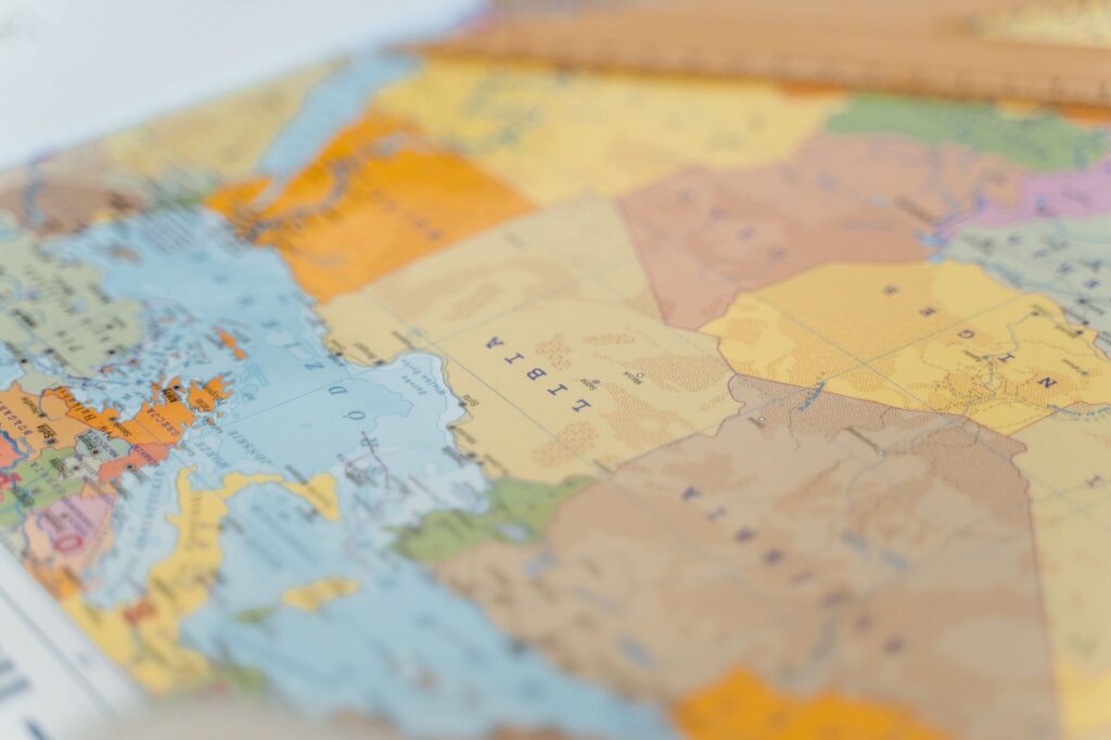 A map highlighting major oil-producing regions affected by geopolitical tensions. — fuel prices and geopolitics