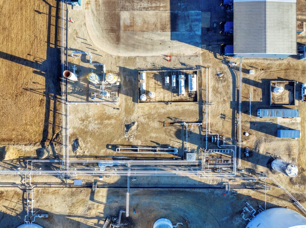 A photo of a CCS facility showcasing its operational environment. — carbon capture technology