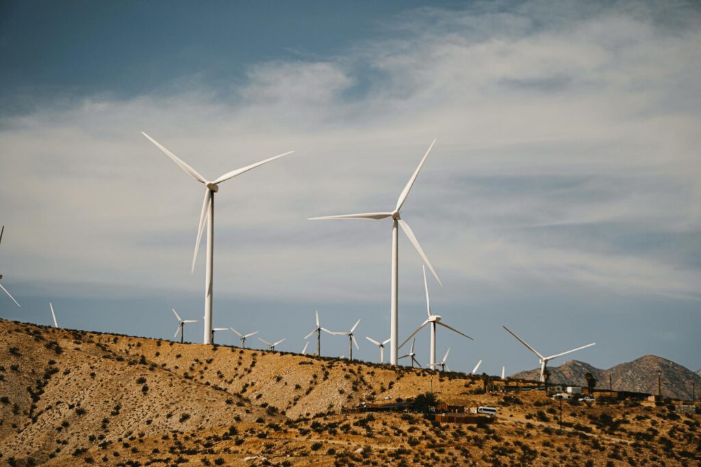 An image showcasing renewable energy sources in Nevada. — issues Paul For Nevada addressing