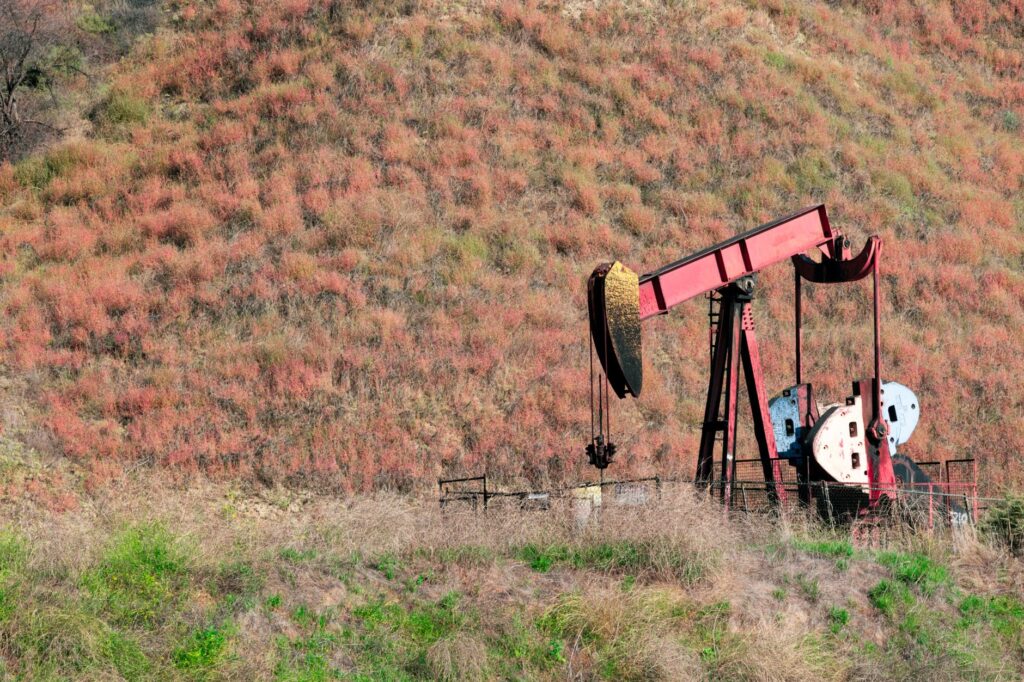 An image showcasing renewable energy technologies related to the petroleum industry. — petroleum glossary