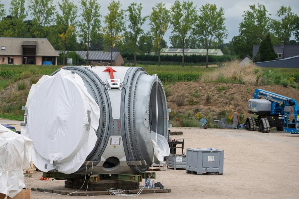 An image showing a wind turbine installation as part of the renewable energy strategy — Paul For Nevada renewable energy…
