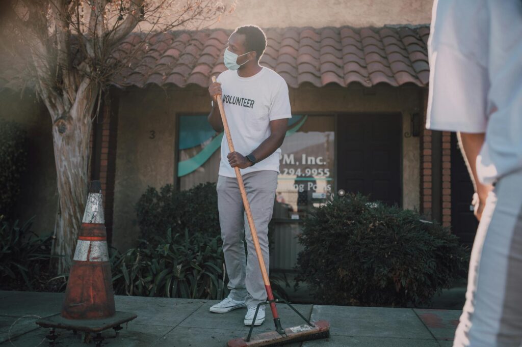 Images of community projects initiated by Paul For Nevada leadership