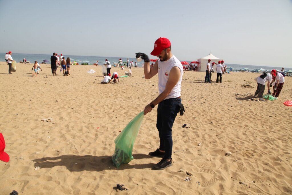 Local residents participating in a cleanup event organized under the new policies — Paul For Nevada environmental policies