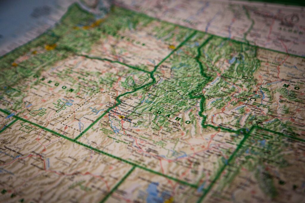 Map of LNG infrastructure in the Western United States — lng western united states