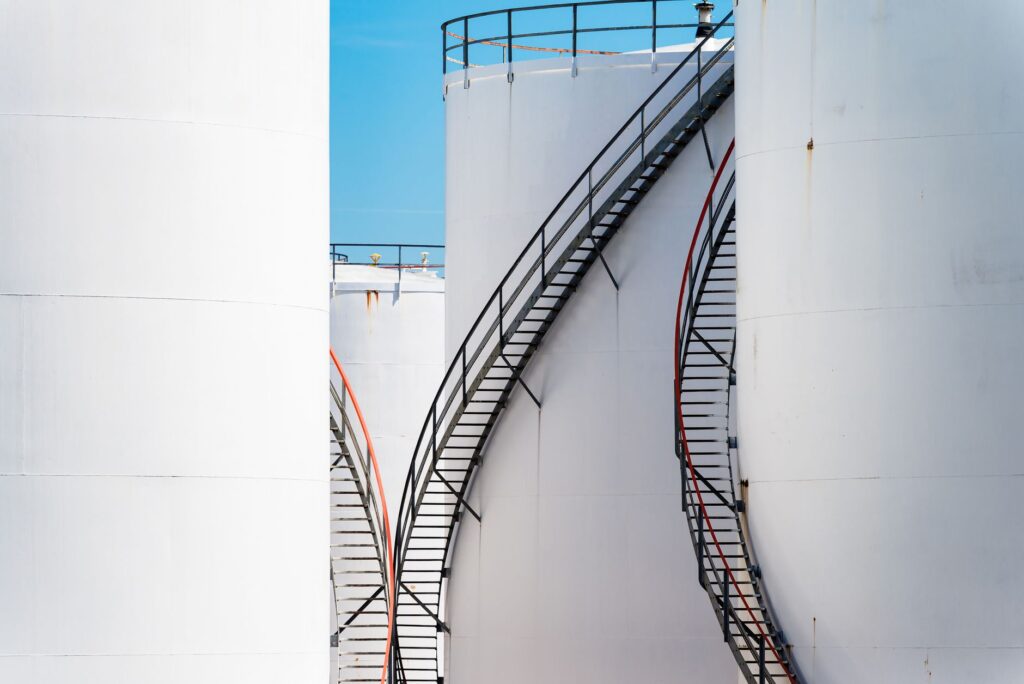 Photo of a fuel storage facility in Nevada — fuel supply chain nevada