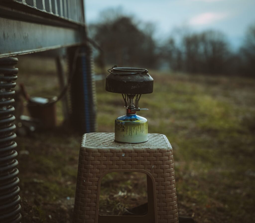 Photo of a rural home using propane tanks for heating — natural gas vs propane