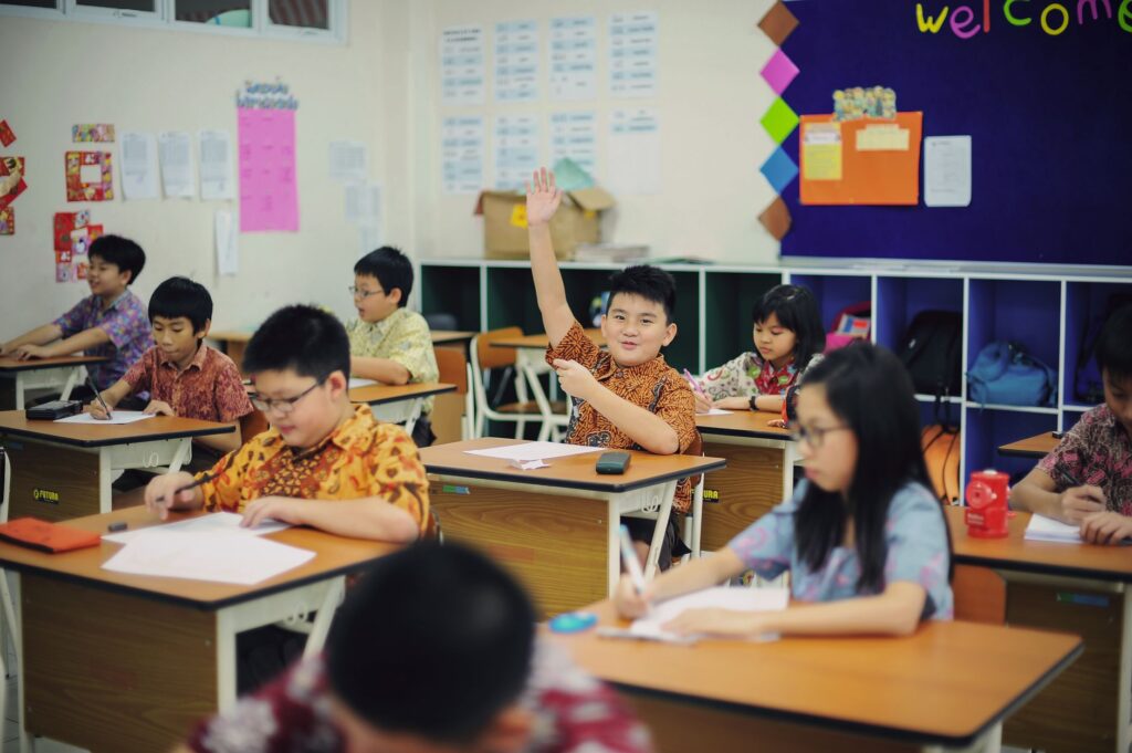 Students participating in hands-on learning activities. — Paul For Nevada education policies