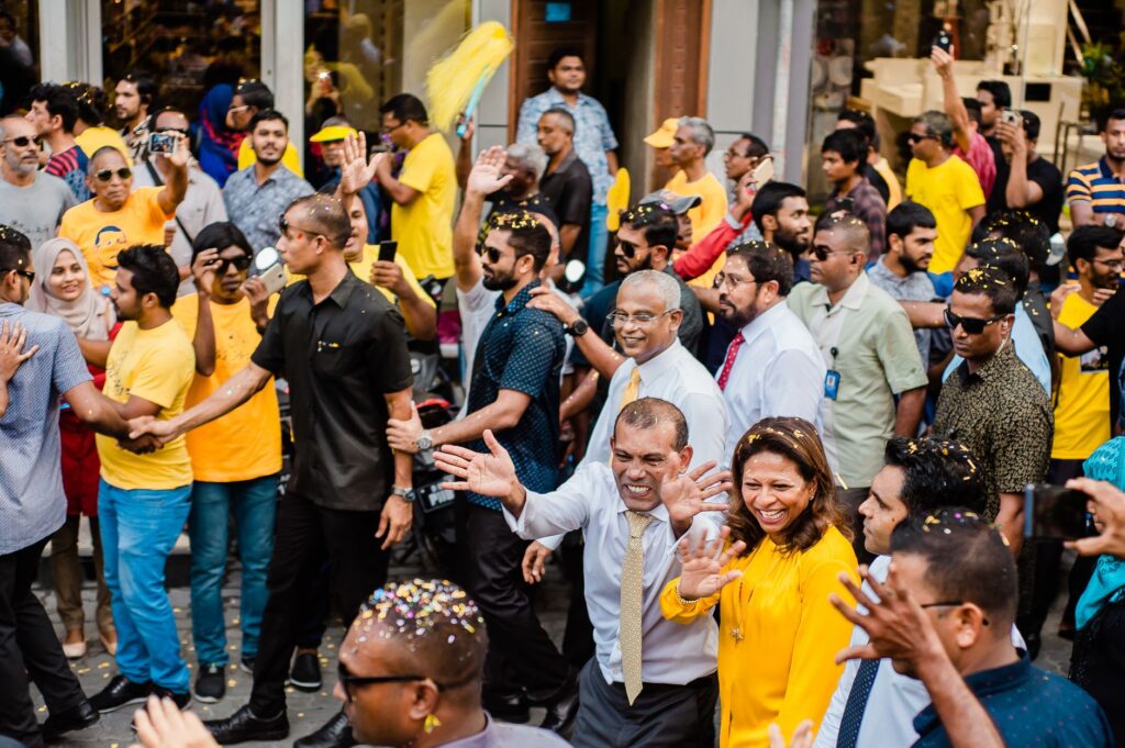 A diverse group of supporters rallying for Paul candidate. — Paul For Nevada 2026
