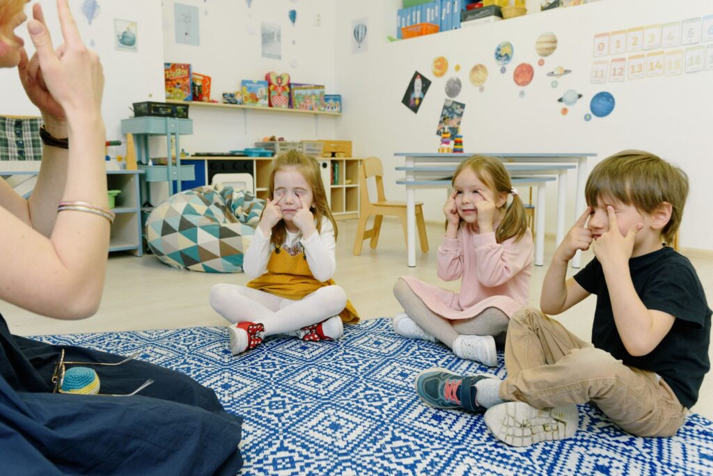Children participating in an early childhood education program. — Paul Nevada education policies