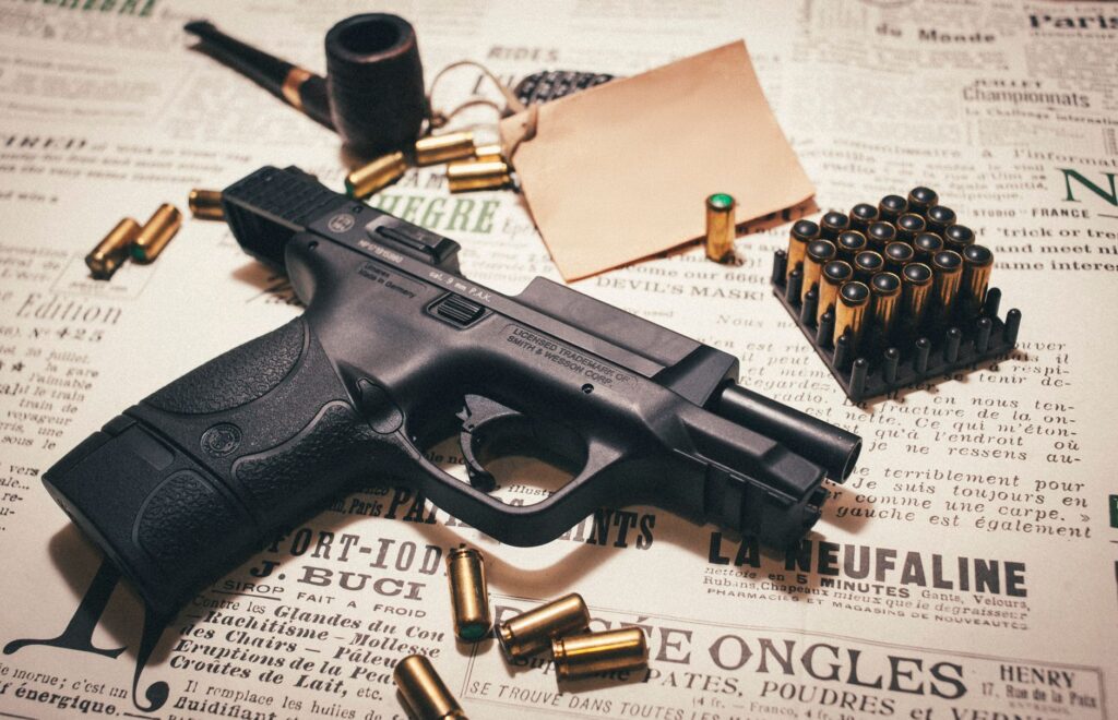 Infographic summarizing Paul For Nevada gun control policy proposals
