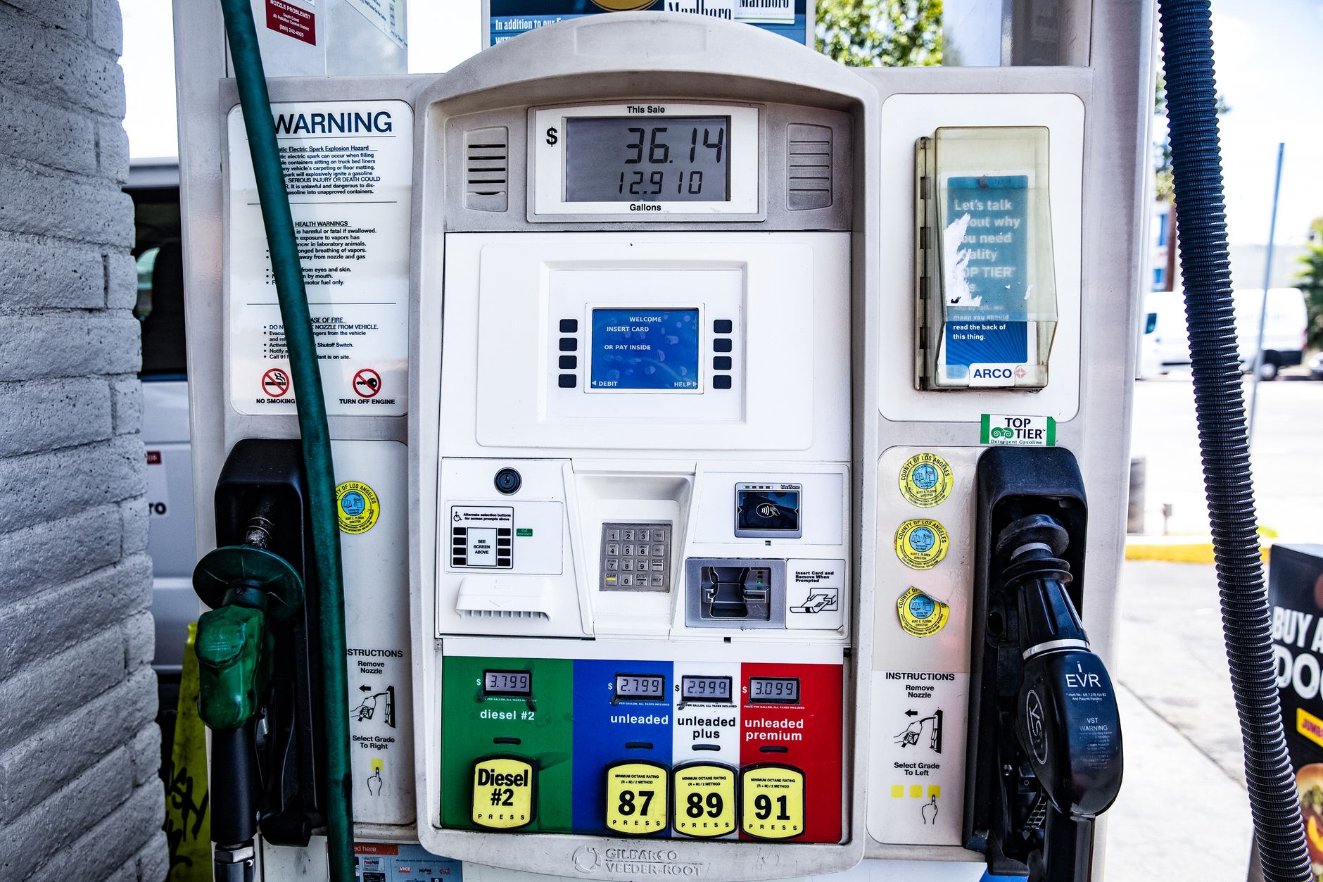 nevada fuel consumption