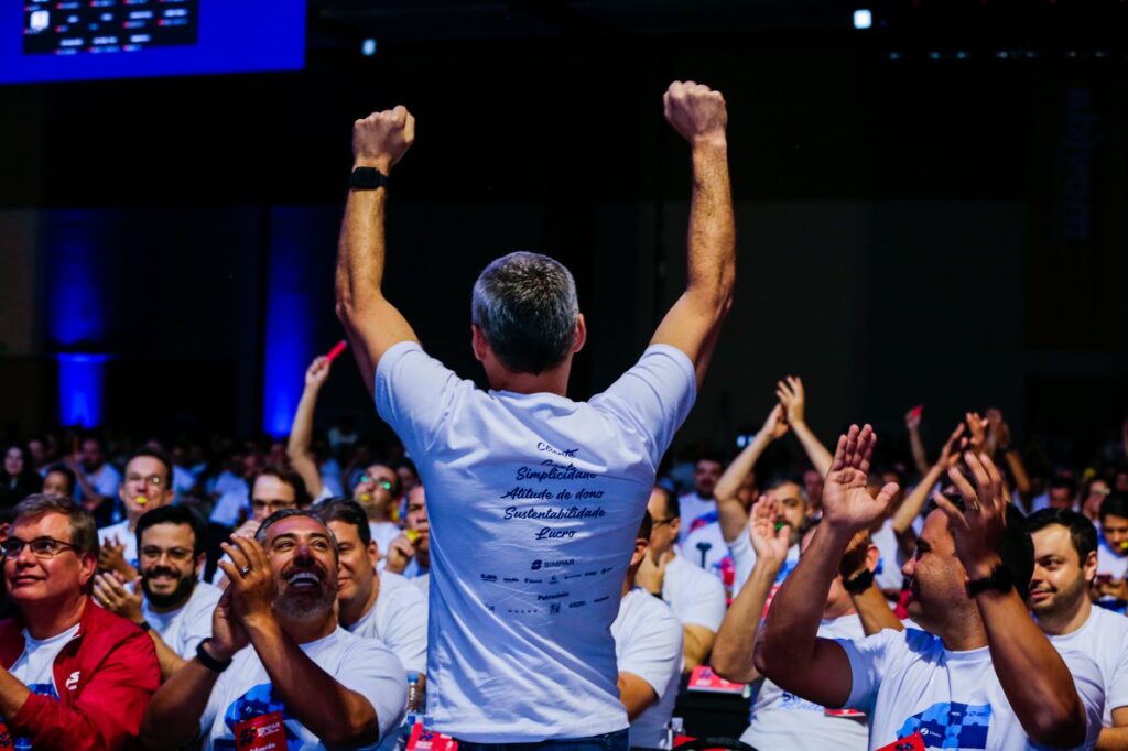 Paul interacting with supporters at a town hall meeting. — Paul For Nevada campaign trail