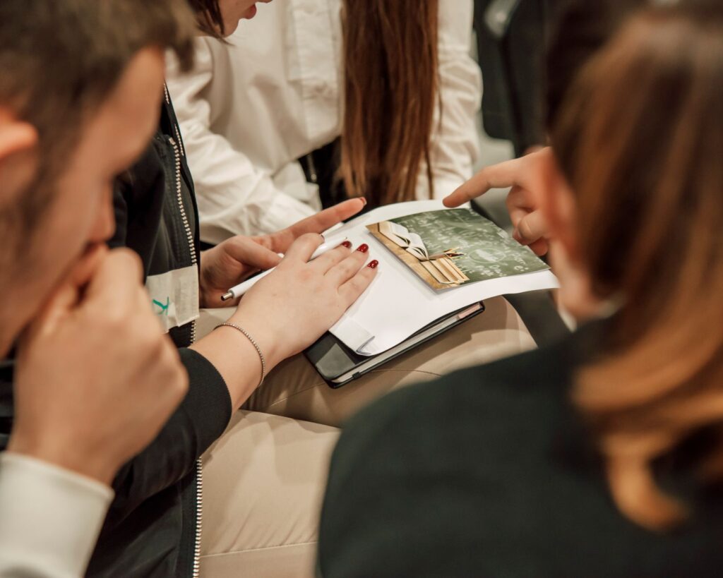 Students collaborating in a hands-on learning environment — education policy Paul For Nevada