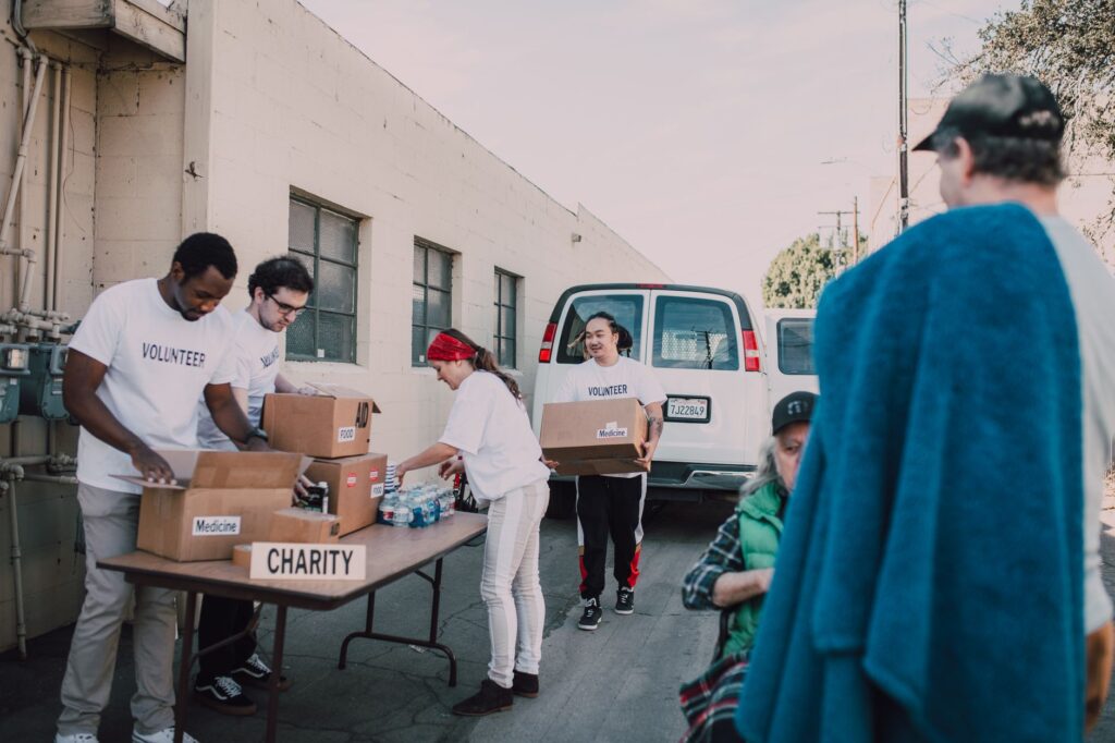 Volunteers participating in a local outreach program in Nevada. — Paul For Nevada community initiatives