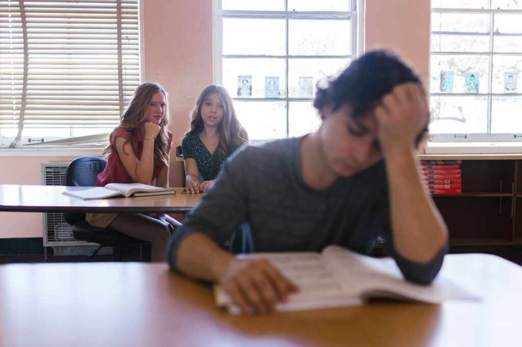 A classroom scene representing the challenges in the Nevada school system, highlighting the focus of Paul For Nevada education policies