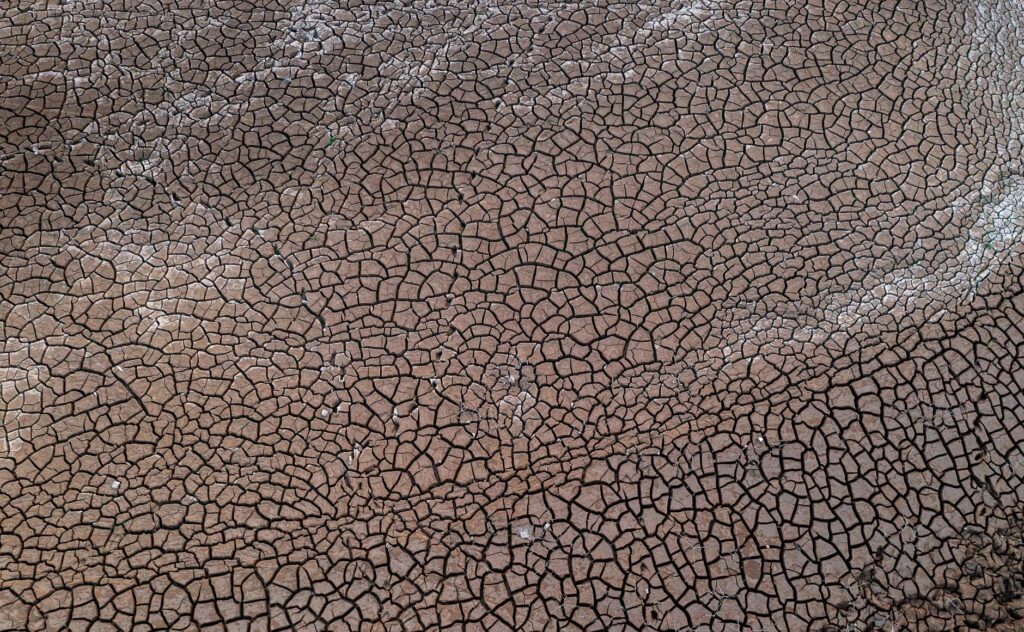 A map of Nevada highlighting areas impacted by climate change, like drought zones. — Paul For Nevada climate change