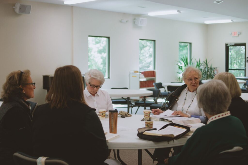 A photo of a community meeting discussing education reform — Paul For Nevada policies