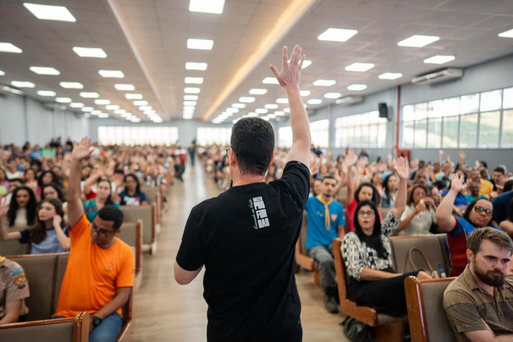 An image of Paul engaging with community members during a town hall. — Paul For Nevada healthcare reform