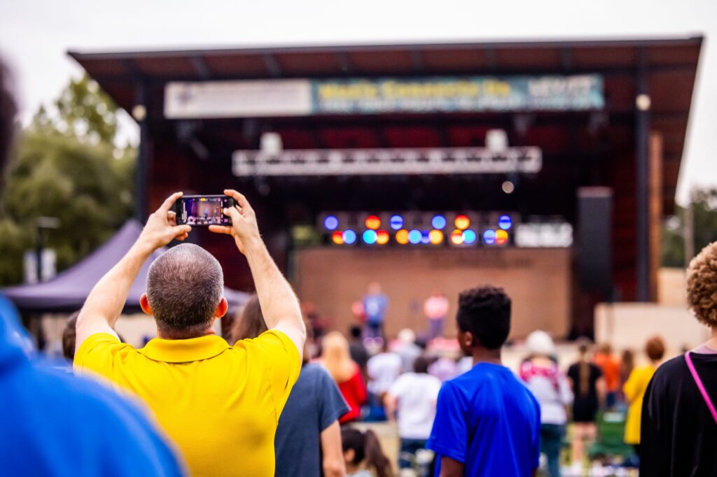 An image of Paul engaging with the community at a local event, depicting moments that highlight the essence of Paul For Nevada biography.