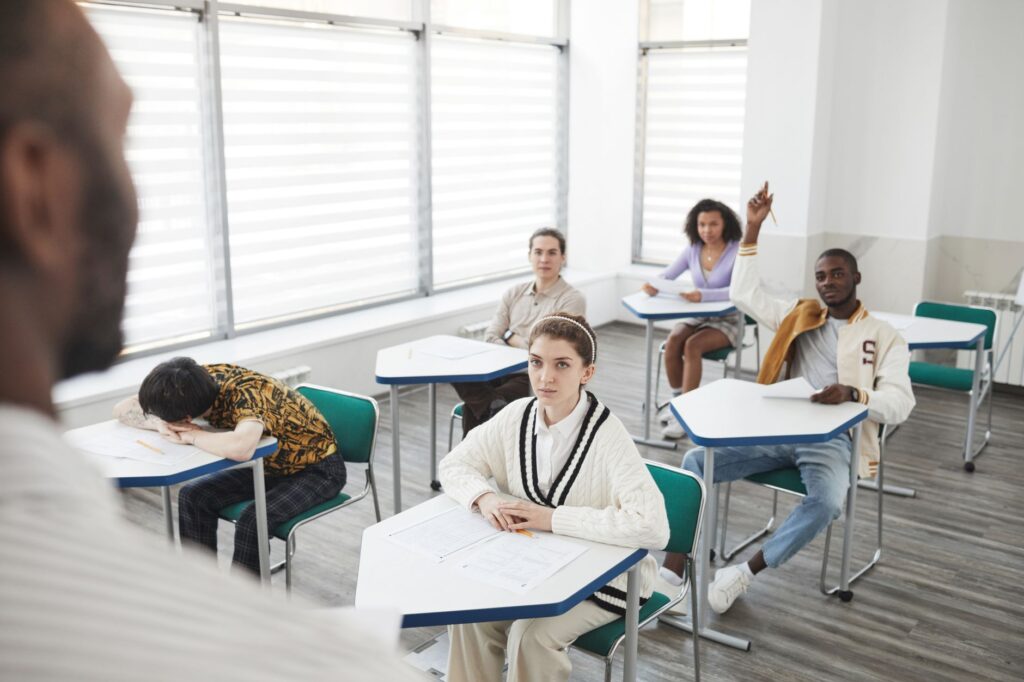 An image of a classroom representing education challenges in Nevada — Paul for Nevada key issues