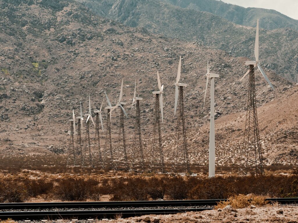 An image of renewable energy sources in Nevada, highlighting sustainability efforts. — support Paul For Nevada