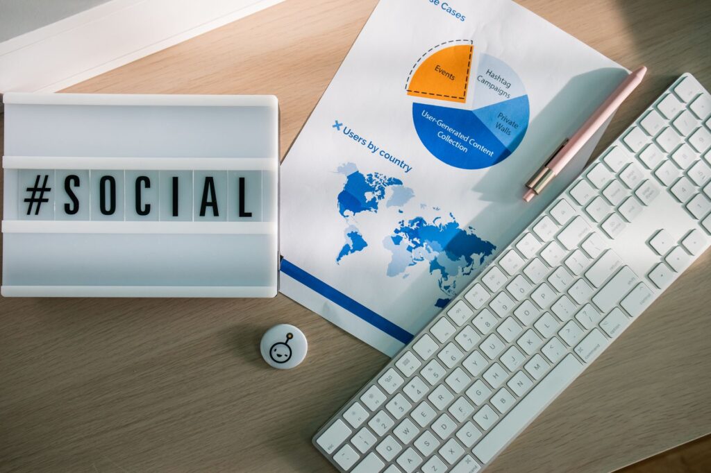 An infographic illustrating key statistics about social media engagement in political campaigns. — Paul For Nevada socia…