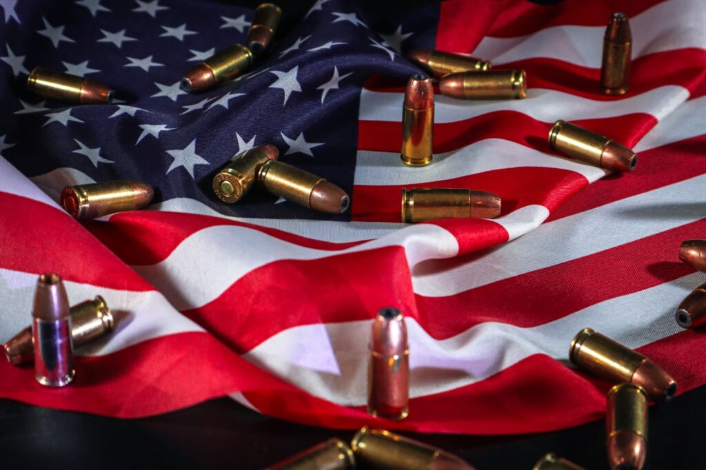 Illustration depicting the Second Amendment and its relevance today — Paul For Nevada gun control stance