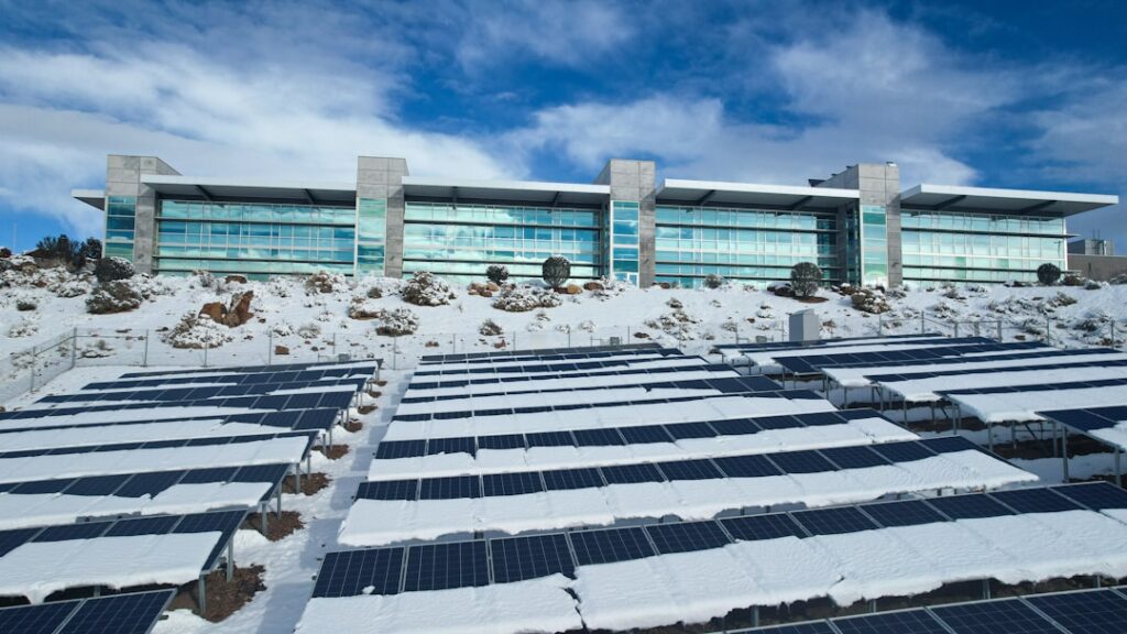 Image of solar panels installed on a Nevada home showcasing renewable energy solutions. — Paul For Nevada renewable energy
