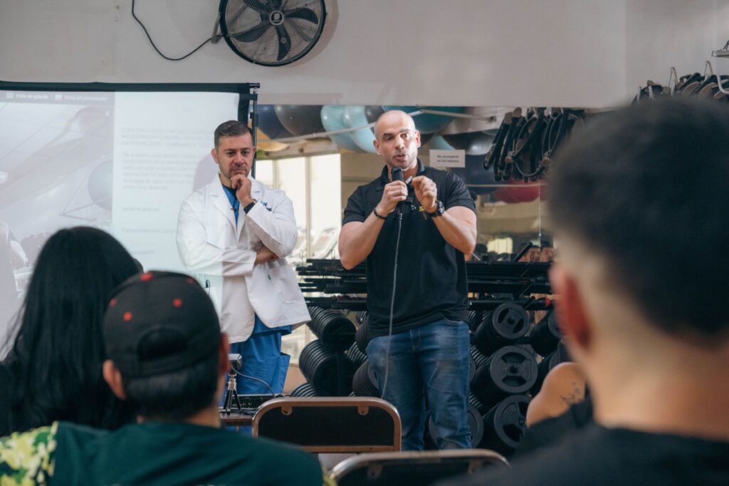 Photo of a community health event in Nevada featuring Paul For Nevada healthcare plans