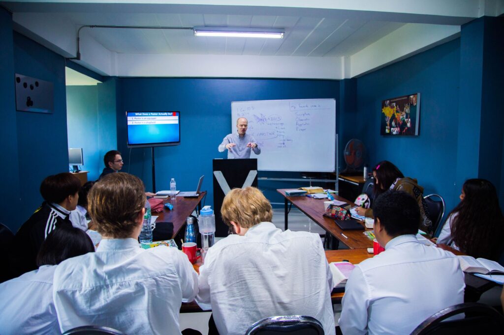 Photo of a school board meeting discussing Paul’s education plan. — Paul For Nevada education reforms