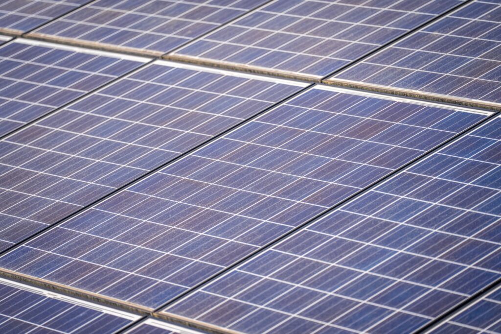 Photo of renewable energy sources like solar panels in Nevada — Paul For Nevada climate change policy
