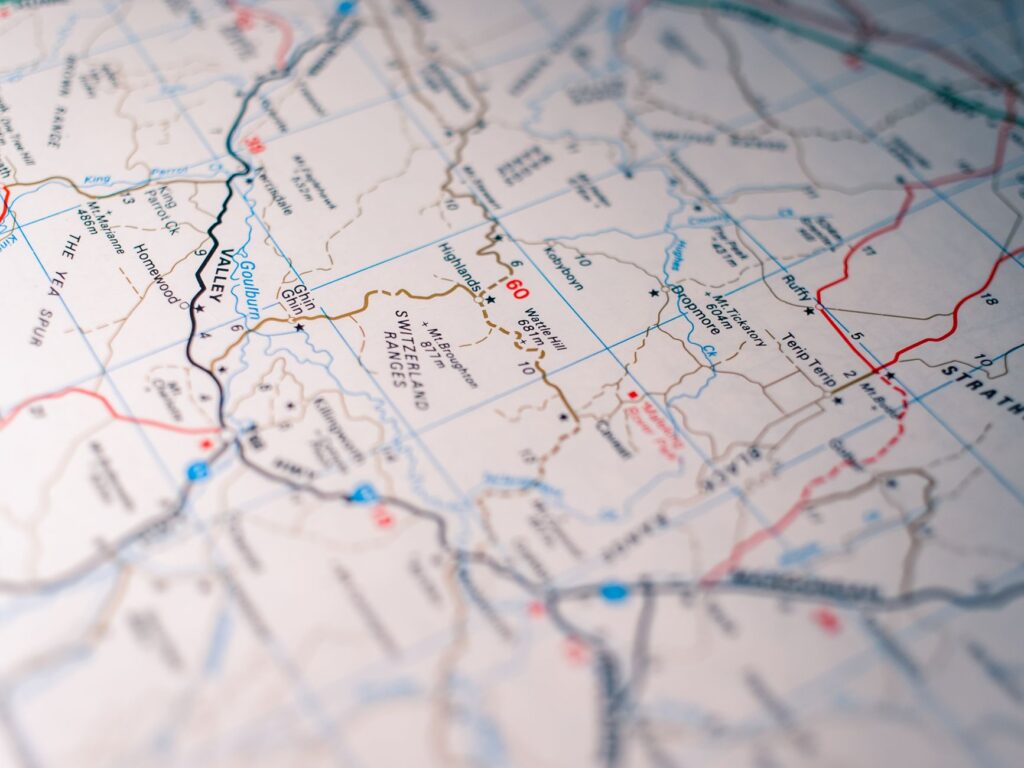 A map highlighting sustainable transportation routes in Nevada — Paul For Nevada climate change plan