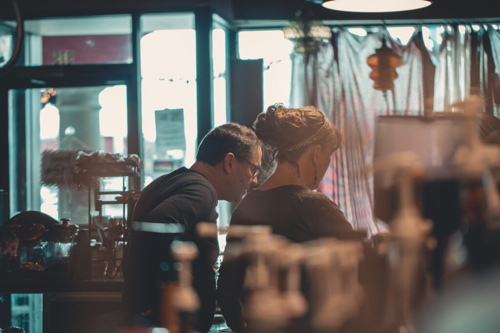 A photo of Paul For Nevada engaging with local business owners — Paul For Nevada economic policies