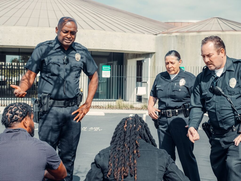 A photo of community members engaging in a crime prevention workshop. — Paul For Nevada public safety policies