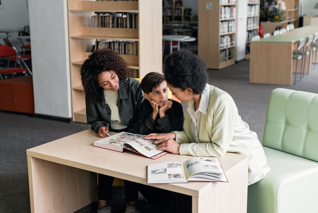 Image of parents and educators discussing education policies — Paul For Nevada education reform