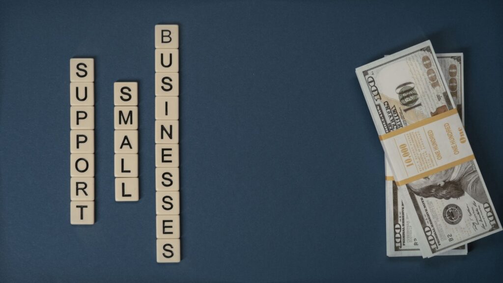 Images of local small businesses that could benefit from support under the economic plan. — Paul For Nevada economic plan
