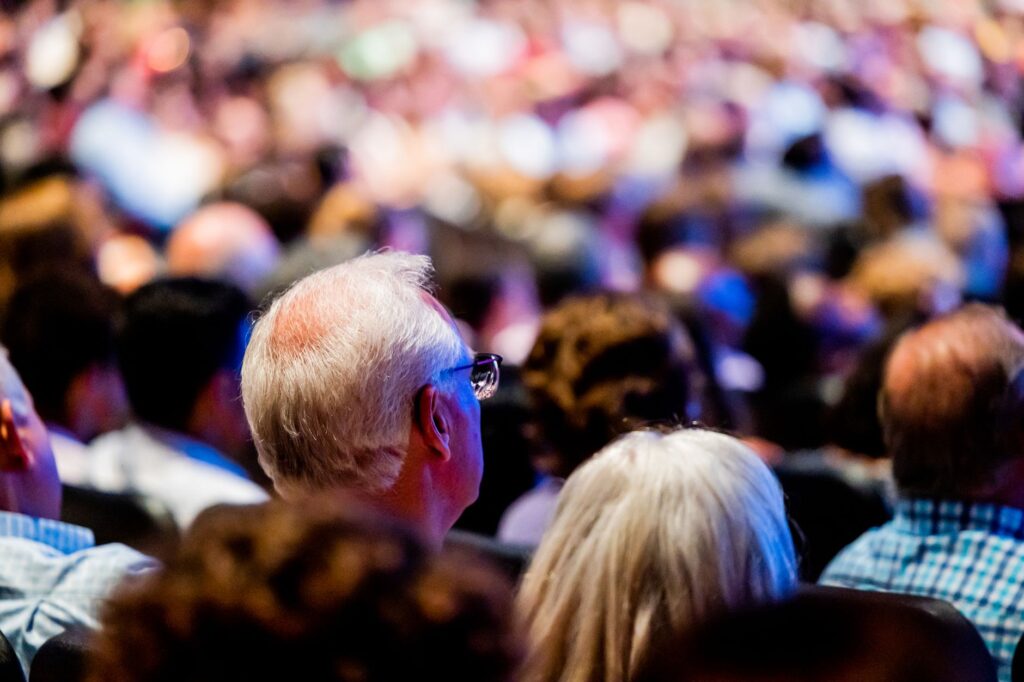 Residents participating in a town hall meeting about Paul’s initiatives — impact of Paul For Nevada campaign
